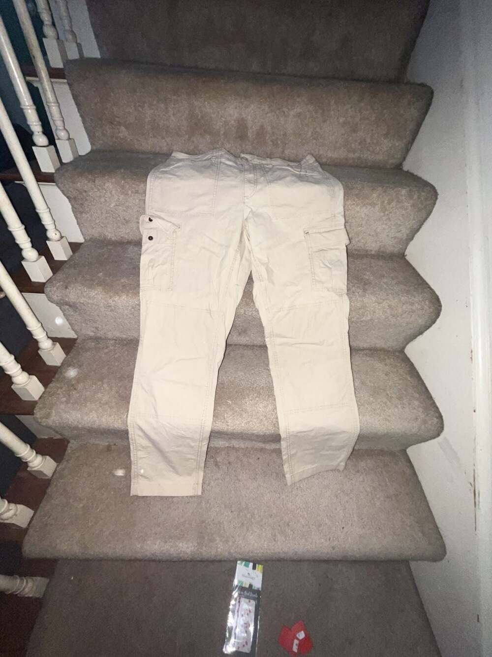L.L.Bean Favorite Fit Khaki Cargo Pants Women's Size 10 Regular